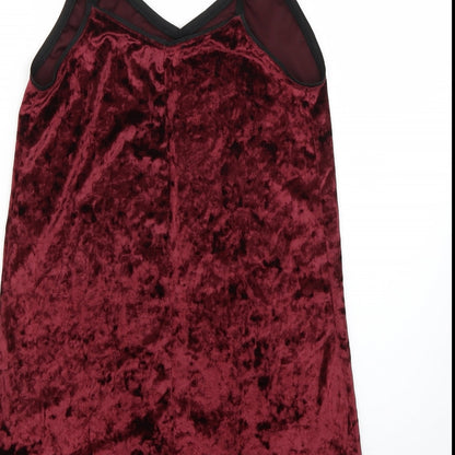 Topshop Womens Red   Mini  Size 4