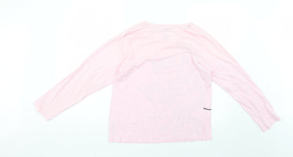 Disney Womens Pink Geometric  Top Pyjama Top Size 10  - Disney