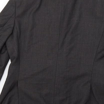 Mens UK Size L Preworn Regular Grey Suit Jacket