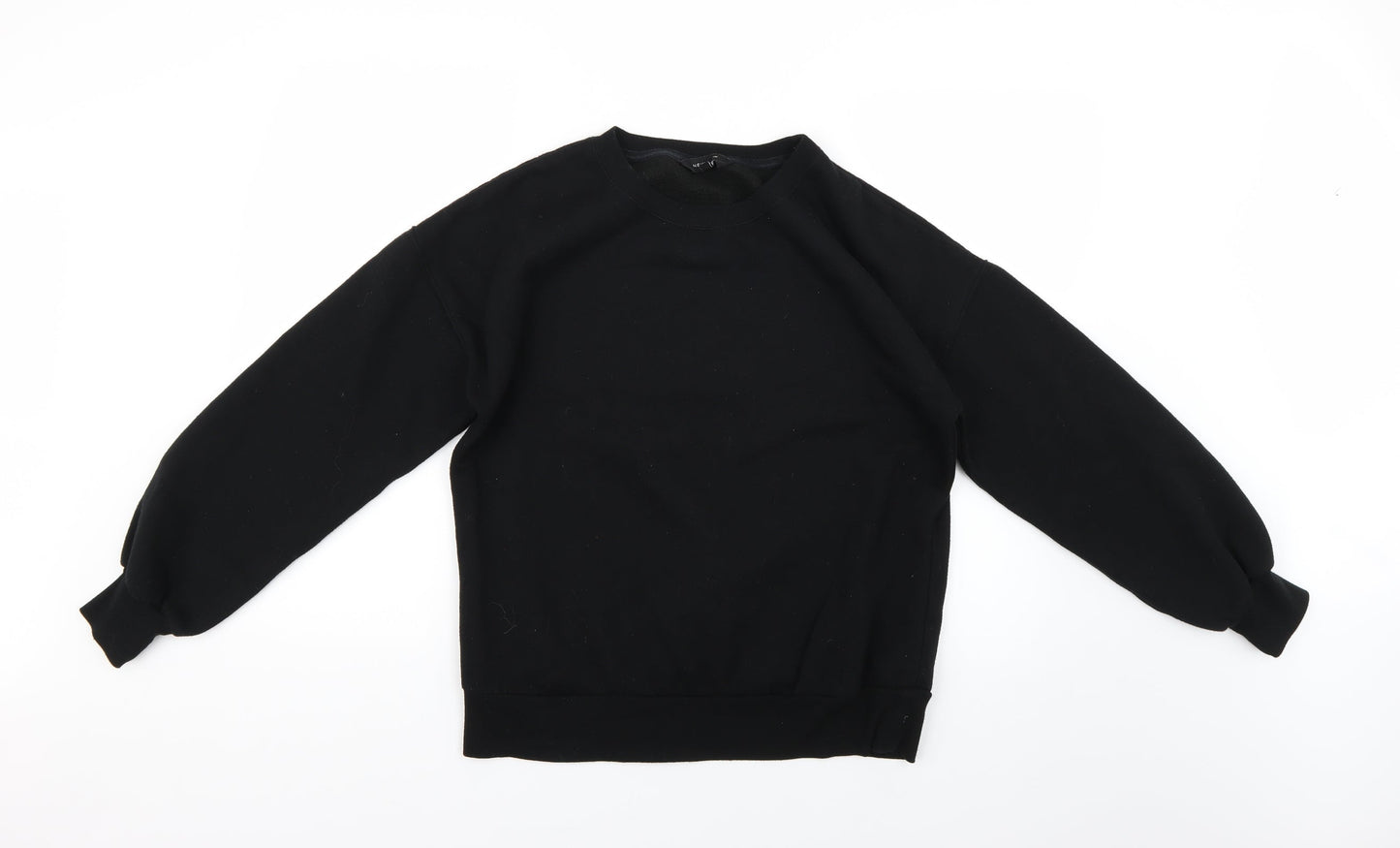 Womens UK Size S New Look Black Pullover Jumper