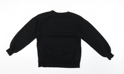 Womens UK Size S New Look Black Pullover Jumper