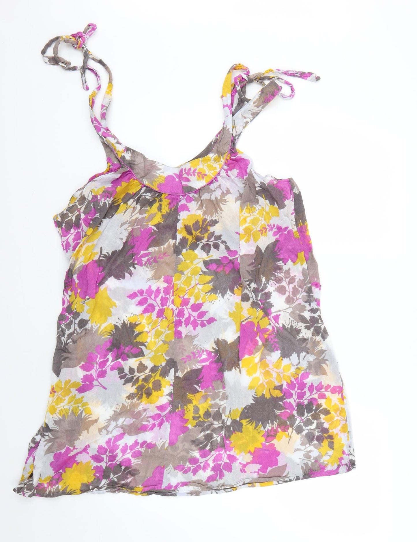 Womens UK Size L Atmosphere Multicoloured Basic T-Shirt