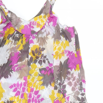 Womens UK Size L Atmosphere Multicoloured Basic T-Shirt