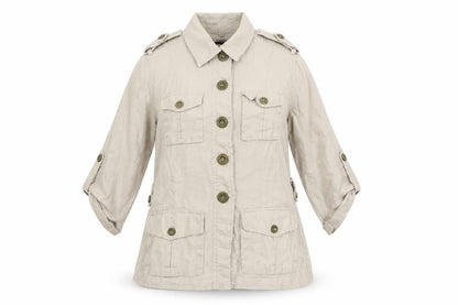 Womens UK Size 10 Atmosphere Beige Jacket