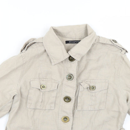 Womens UK Size 10 Atmosphere Beige Jacket