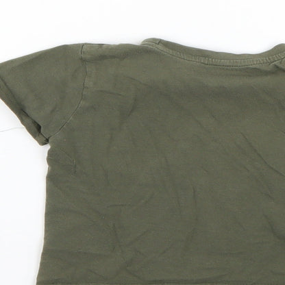 Primark Baby Green Geometric  Basic T-Shirt Size 18-24 Months