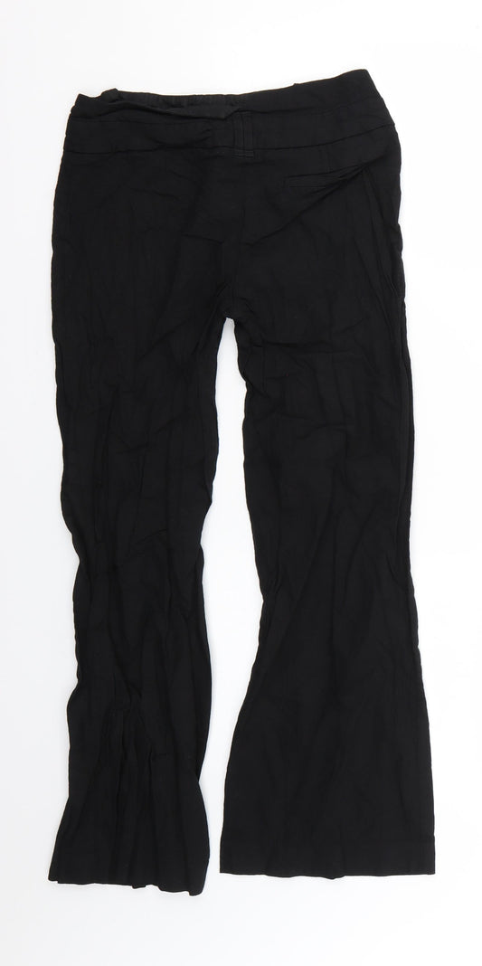 Womens UK Size 6 Principles Regular Fit  Black Trousers