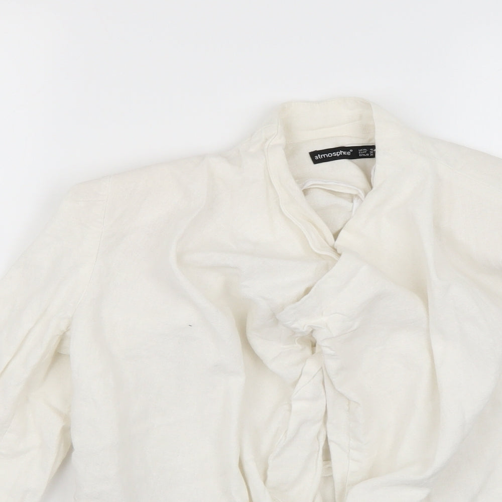 Atmosphere Womens White   Jacket Blazer Size 10