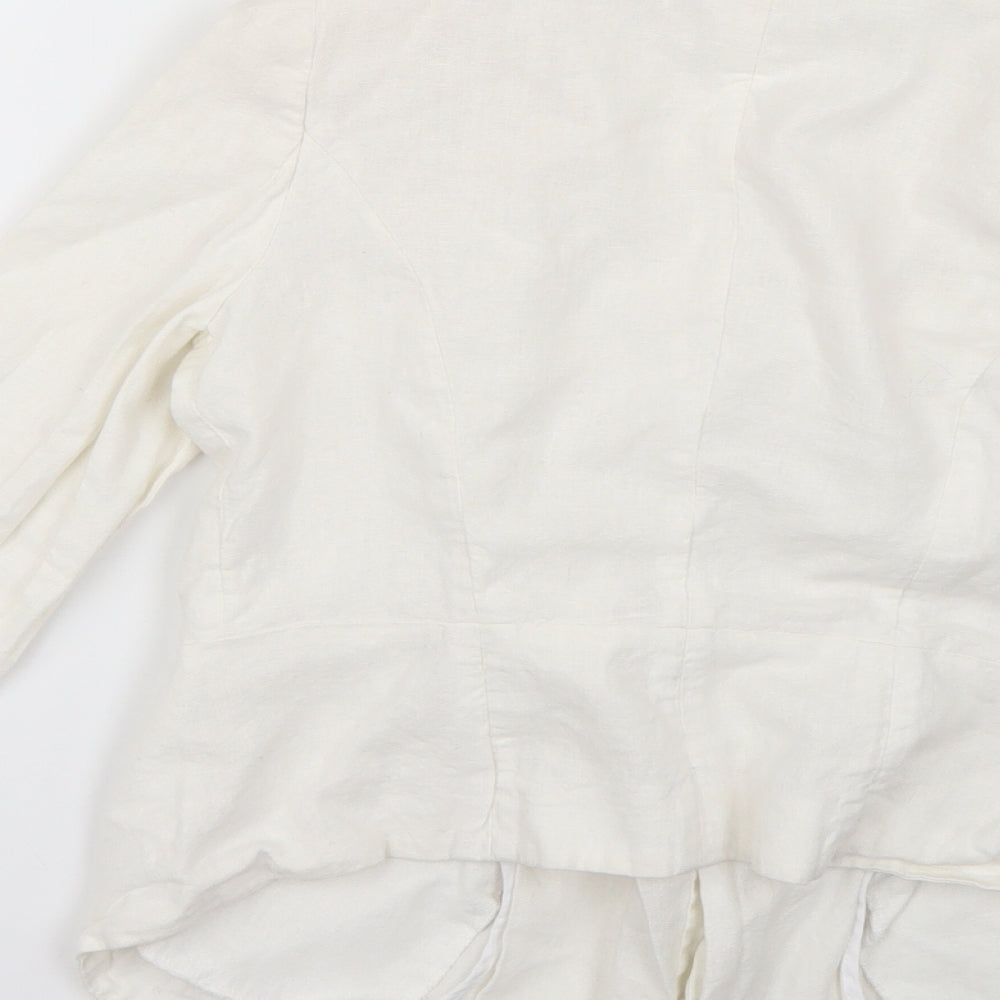 Atmosphere Womens White   Jacket Blazer Size 10