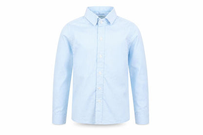 name it Boys Blue Striped  Basic Button-Up Size 5-6 Years