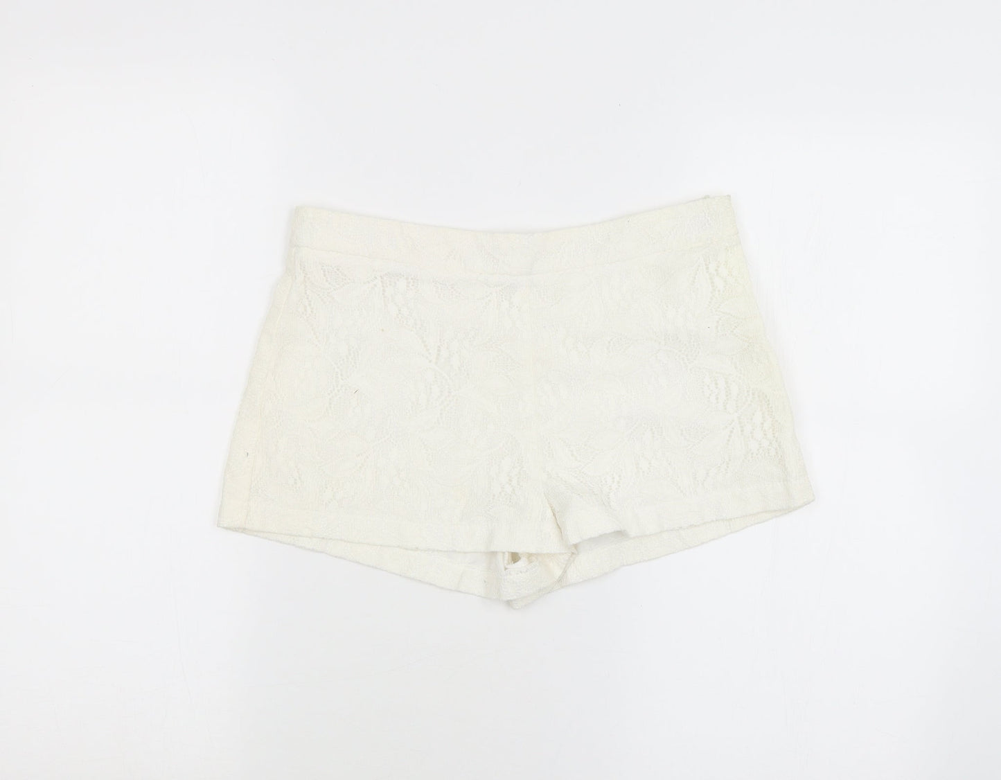 Womens UK Size 8 Preworn Regular Fit Cut-Off Shorts