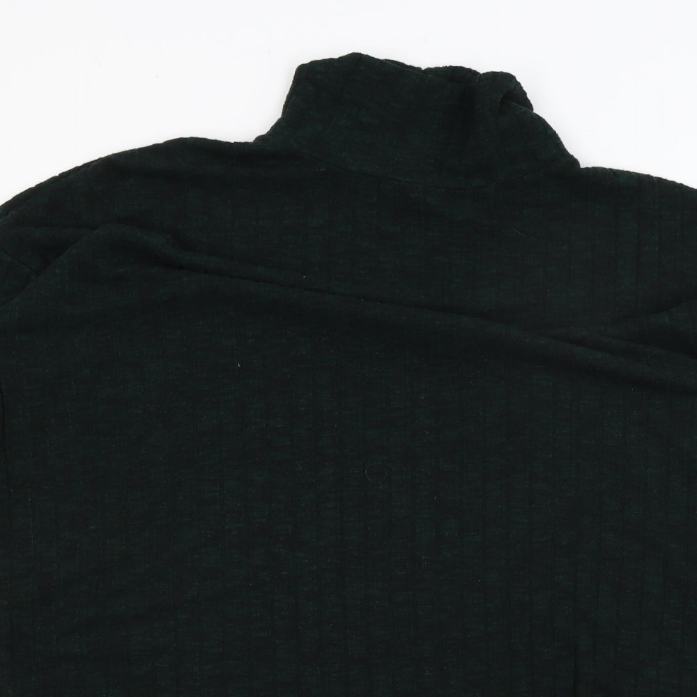 Womens UK Size 10 Dorothy Perkins Green Basic T-Shirt