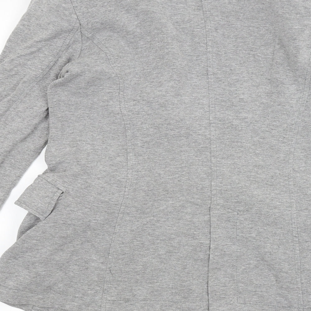 Womens UK Size S Zara Grey Jacket