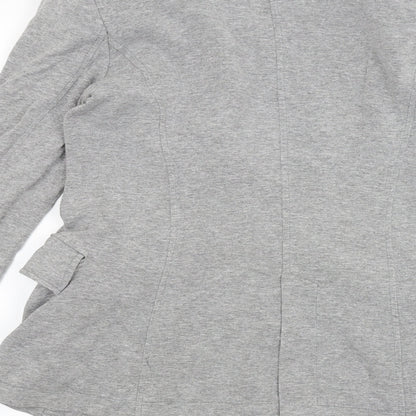 Womens UK Size S Zara Grey Jacket
