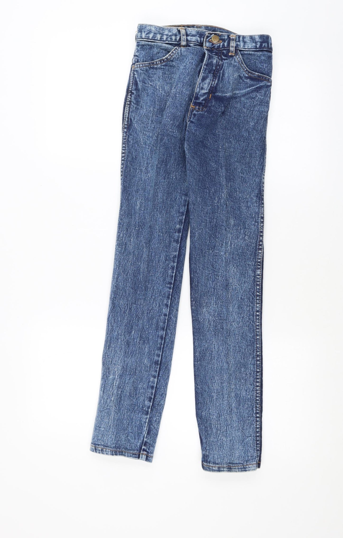 Womens UK Size 24 in Preworn Regular Fit Skinny Blue Jeans