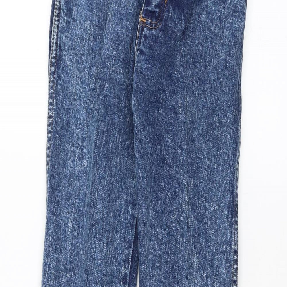 Womens UK Size 24 in Preworn Regular Fit Skinny Blue Jeans