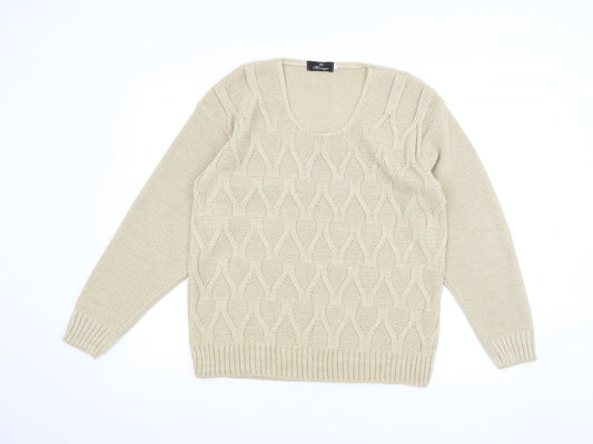 konique Womens Brown   Pullover Jumper Size L