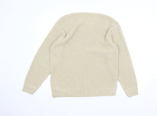 konique Womens Brown   Pullover Jumper Size L