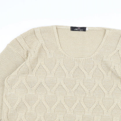 konique Womens Brown   Pullover Jumper Size L