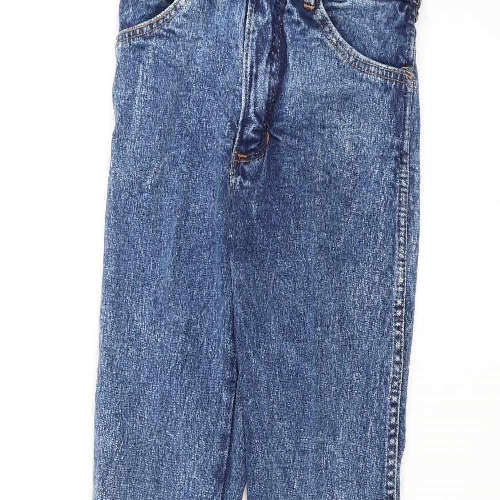 Womens UK Size 24 in Preworn Regular Fit Skinny Blue Jeans