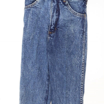 Womens UK Size 24 in Preworn Regular Fit Skinny Blue Jeans