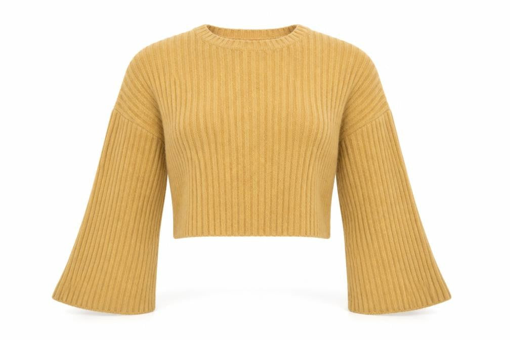 Womens UK Size 6 Missguided Yellow Pullover Jumper