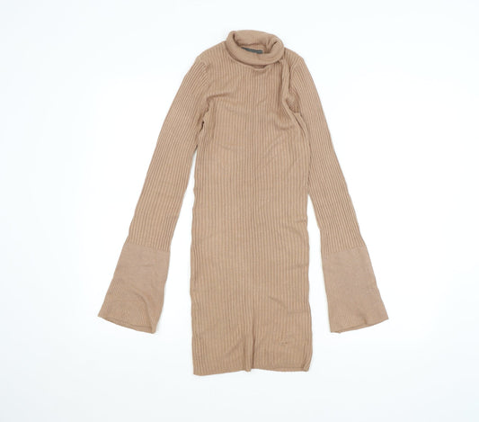 Primark Womens Brown   Basic T-Shirt Size 6