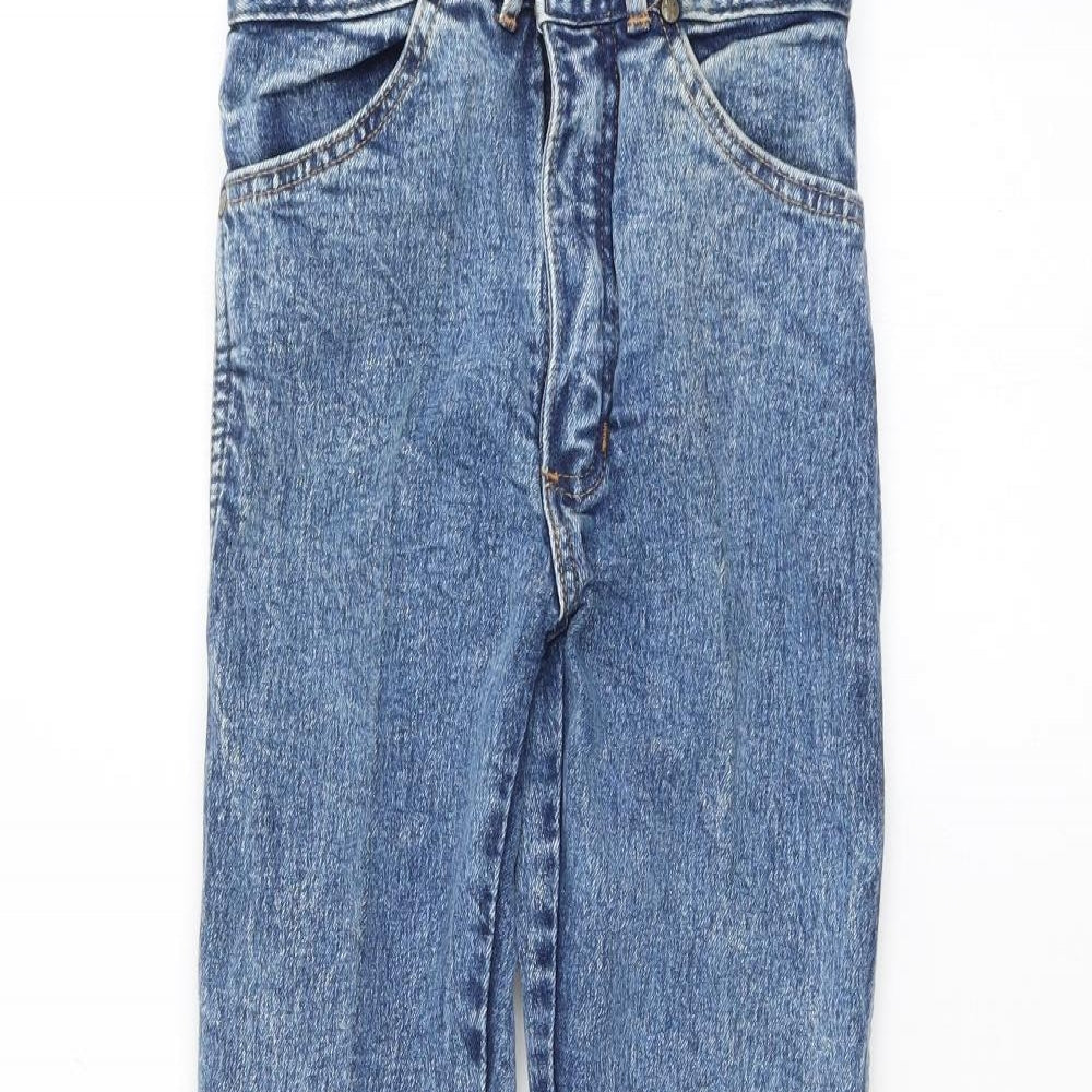Womens UK Size 24 in Preworn Regular Fit Skinny Blue Jeans