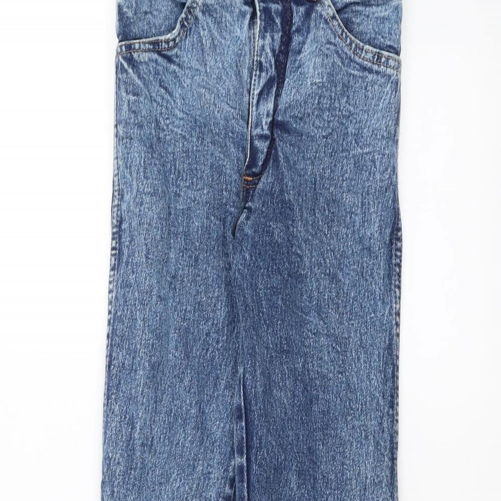 Womens UK Size 24 in Preworn Regular Fit Skinny Blue Jeans
