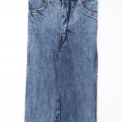 Womens UK Size 24 in Preworn Regular Fit Skinny Blue Jeans