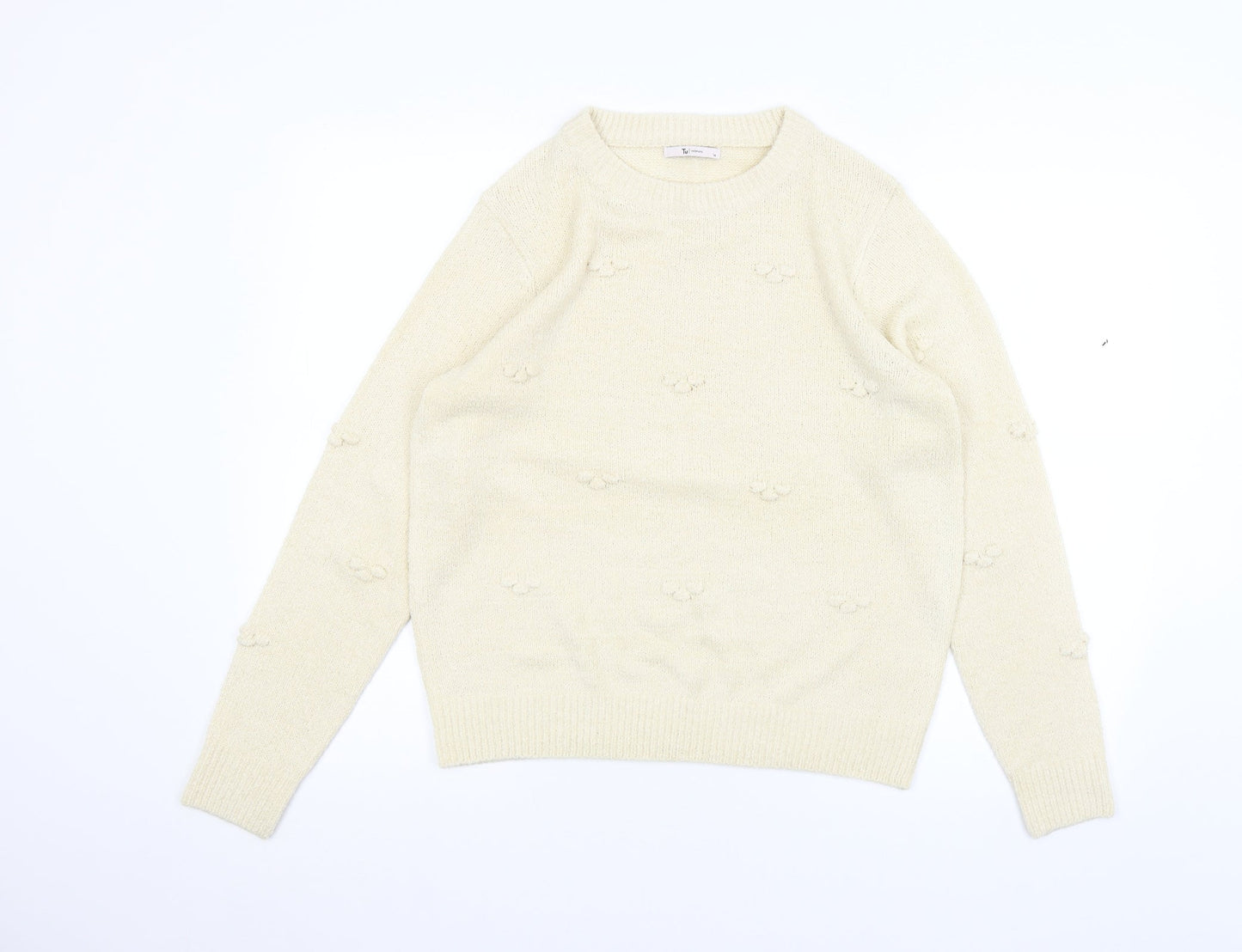 TU Womens Beige   Pullover Jumper Size 14