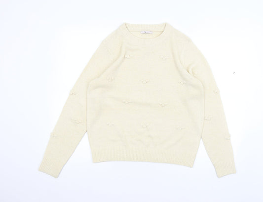 TU Womens Beige   Pullover Jumper Size 14