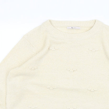 TU Womens Beige   Pullover Jumper Size 14