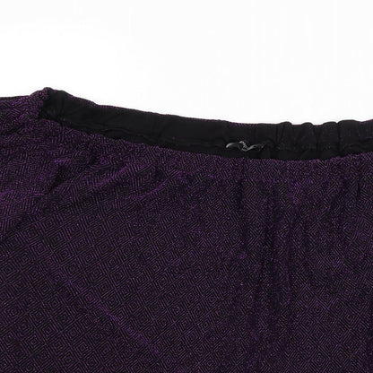 Papaya Womens Black   Basic T-Shirt Size 14