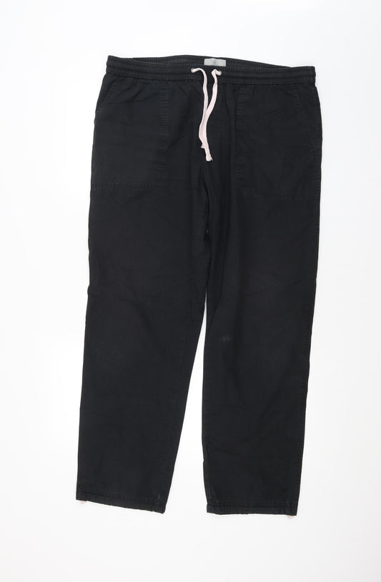 Womens UK Size 41 in Marks and Spencer Regular Fit  Blue Trousers