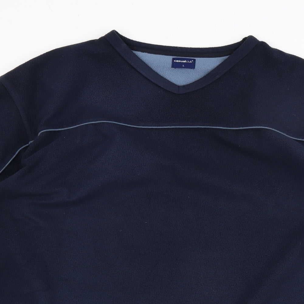 Casual Club Mens Blue   Pullover Jumper Size L