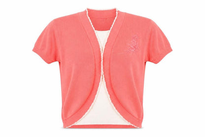 glimpse design Womens Orange   Basic T-Shirt Size L