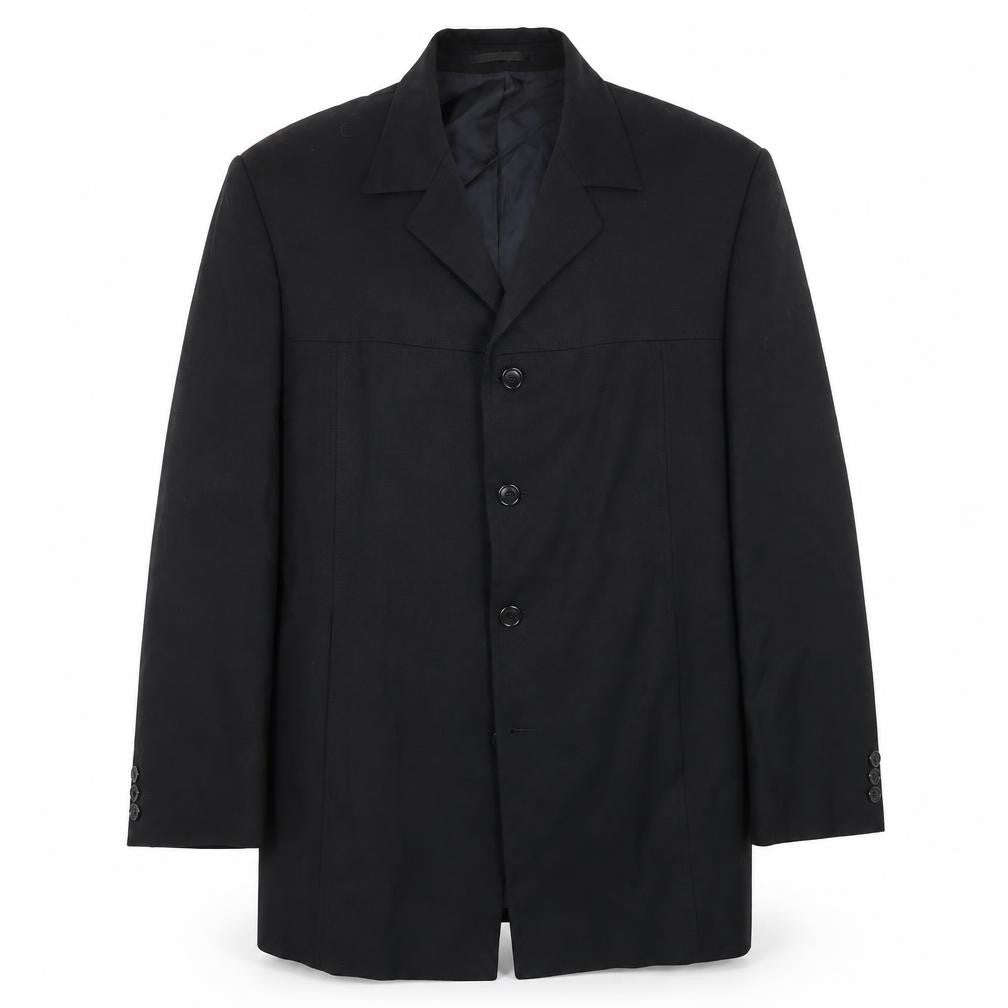 Mens UK Size 44 Burton Regular Black Suit Jacket