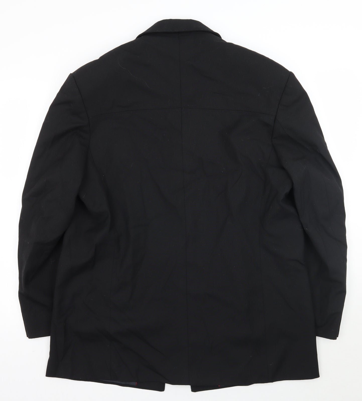 Mens UK Size 44 Burton Regular Black Suit Jacket