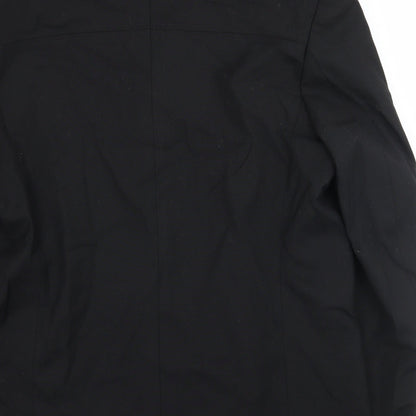 Mens UK Size 44 Burton Regular Black Suit Jacket