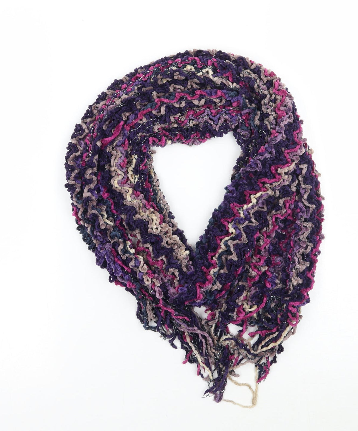 Preworn Womens Purple    Scarf