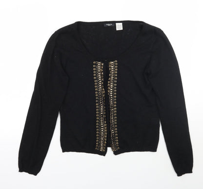Womens UK Size 14 Redoute Black Cardigan Jumper