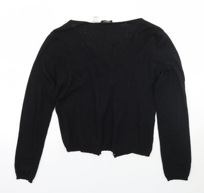 Womens UK Size 14 Redoute Black Cardigan Jumper
