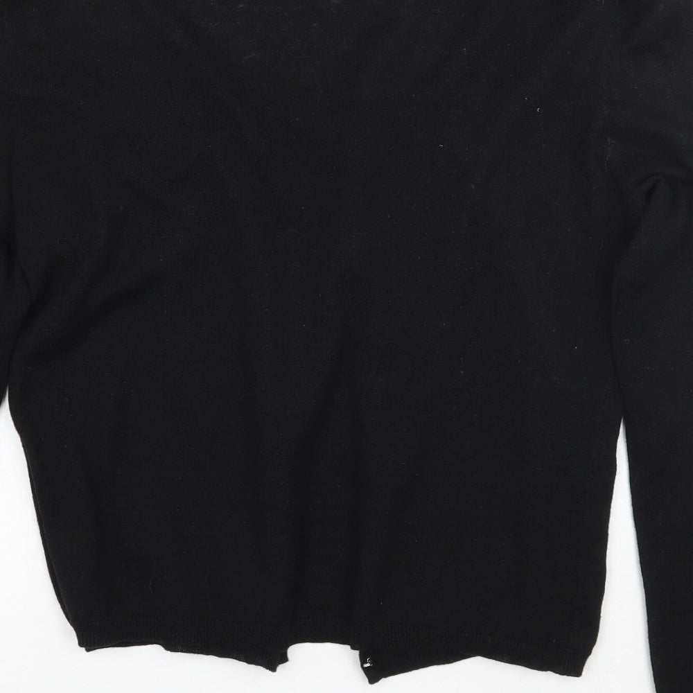 Womens UK Size 14 Redoute Black Cardigan Jumper