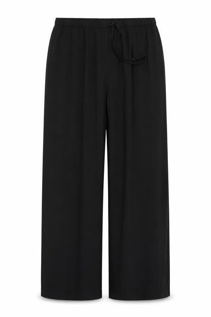 Womens UK Size 12 EWM Regular Fit  Black Trousers