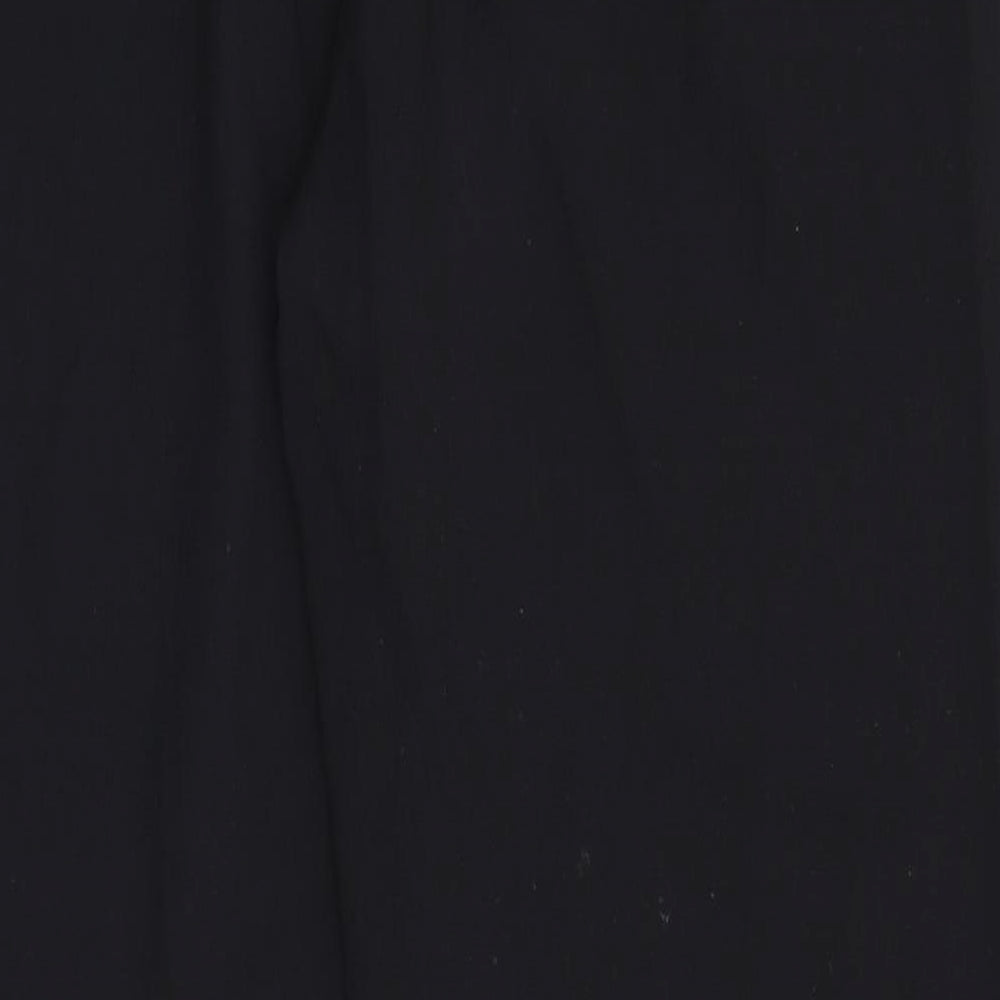 Womens UK Size 12 EWM Regular Fit  Black Trousers