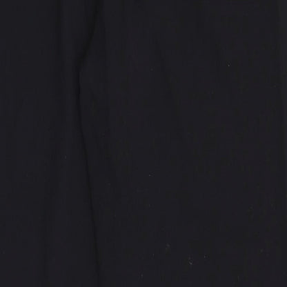 Womens UK Size 12 EWM Regular Fit  Black Trousers