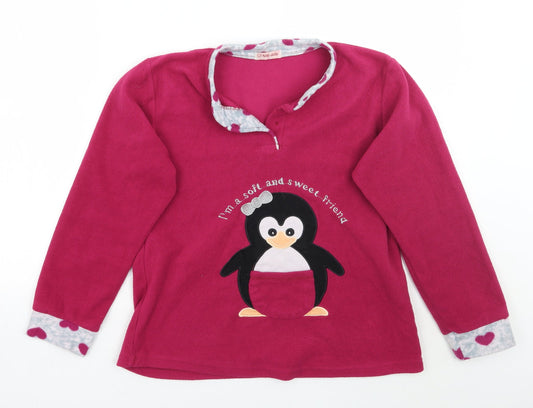 Notte stella Womens Pink   Pullover Jumper Size S