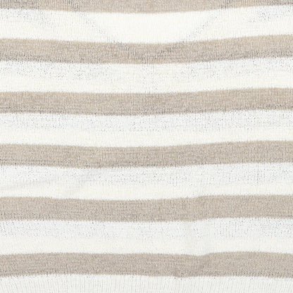 Primark Womens Ivory Striped  Pullover Jumper Size 14