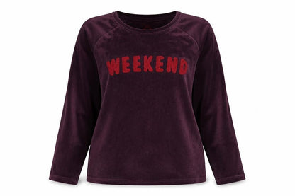 Womens UK Size L Primark Purple Pullover Jumper